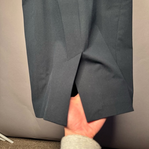 Ministry of Supply Women's Kinetic 4-Way Stretch Sheath Dress Navy Blue Size 0 - Picture 10 of 11